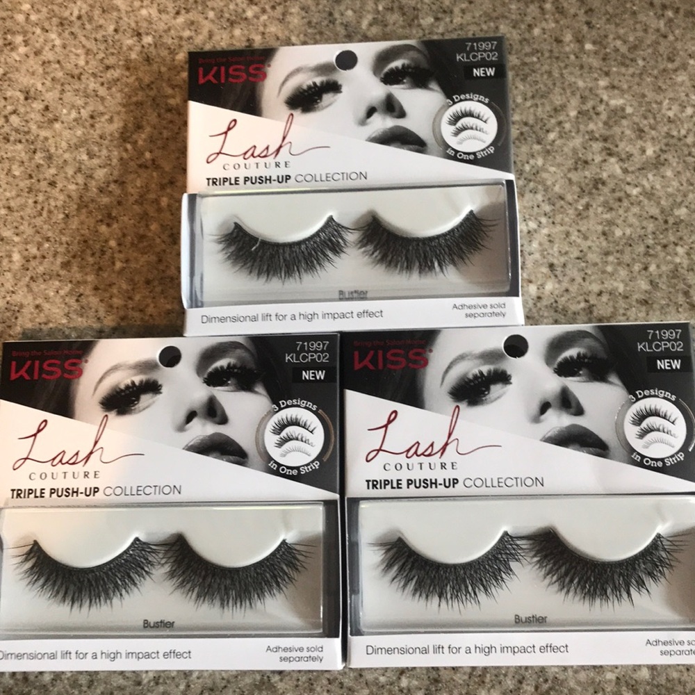 Kiss Lash triple push up collection